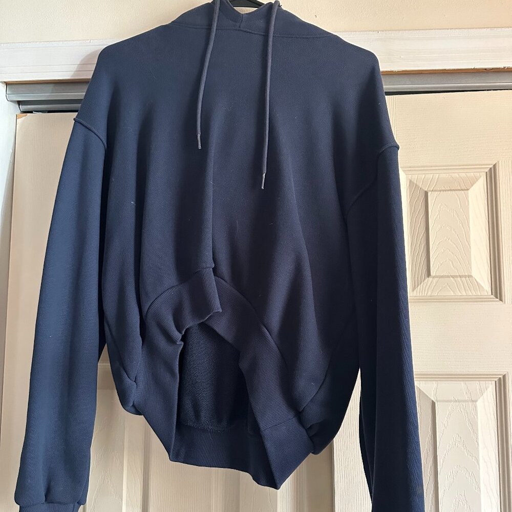 The Frankie Shop Greta Cropped Hoodie